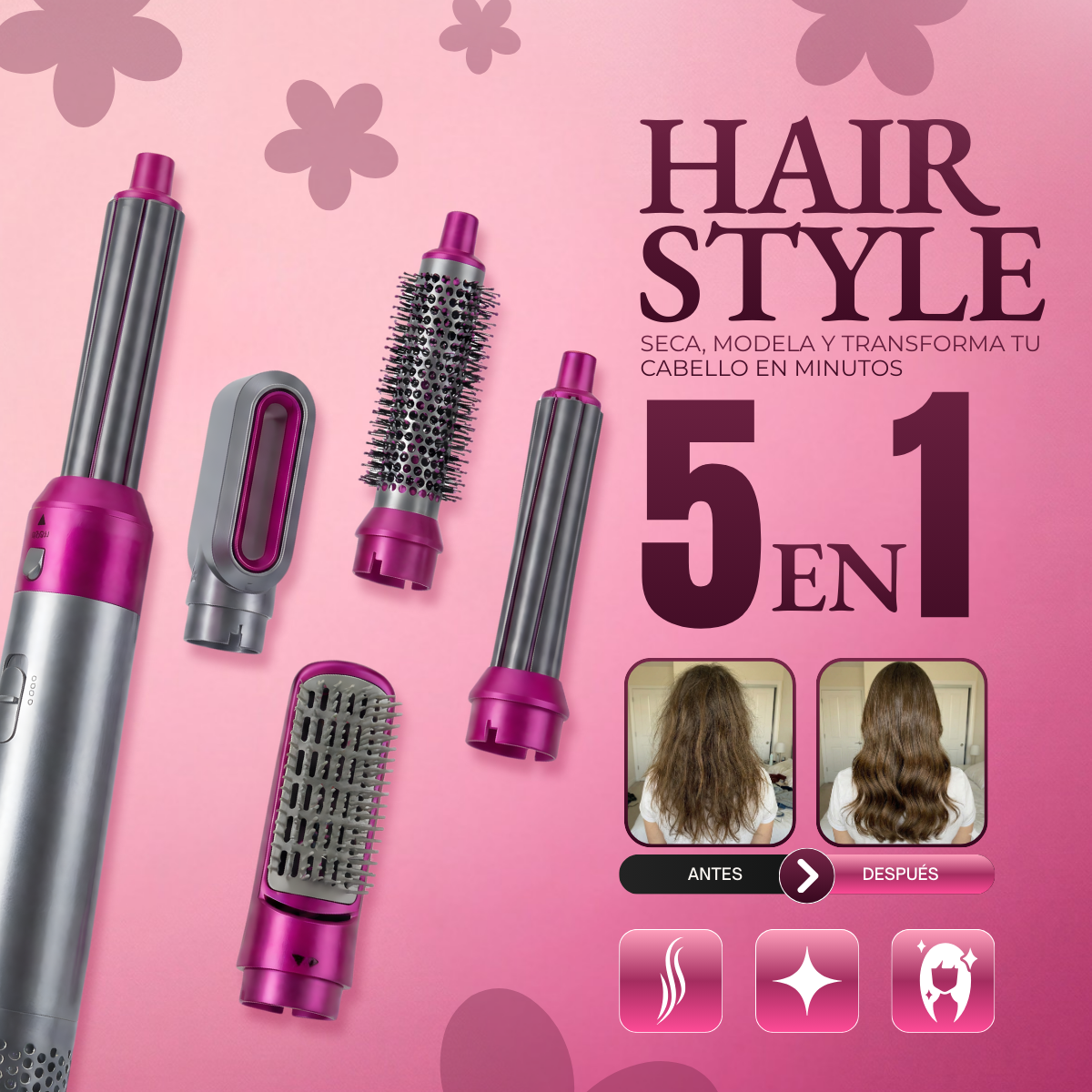 HairStyle™ 5 en 1