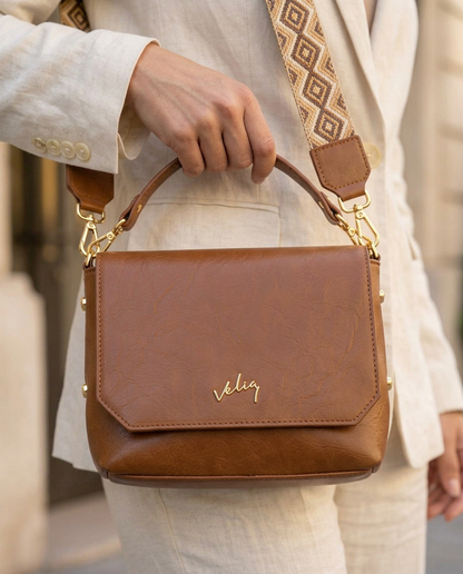 Bolso Carriel Velez de Cuero – Lanzamiento Exclusivo con 80% de Descuento