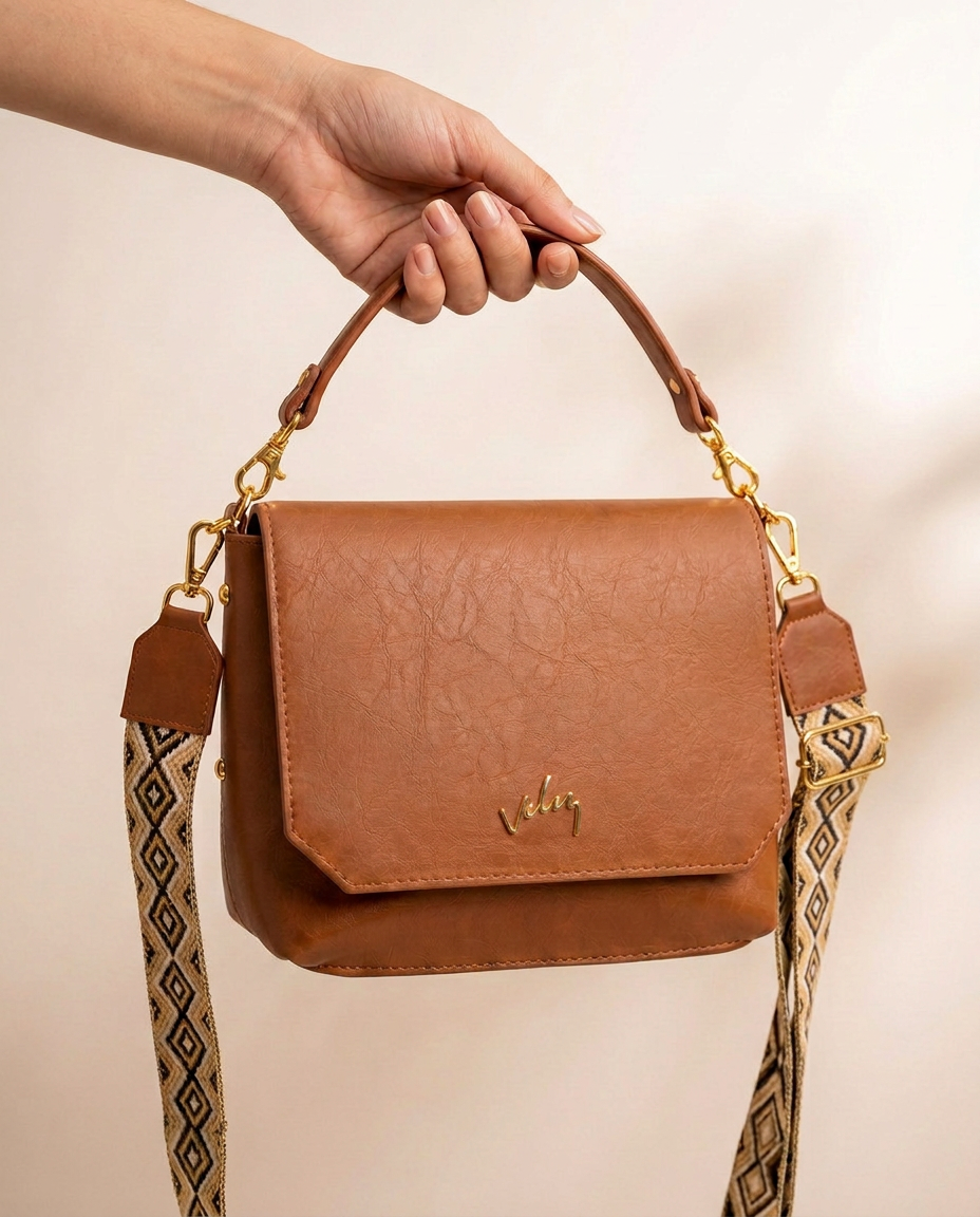 Bolso Carriel Velez de Cuero – Lanzamiento Exclusivo con 80% de Descuento