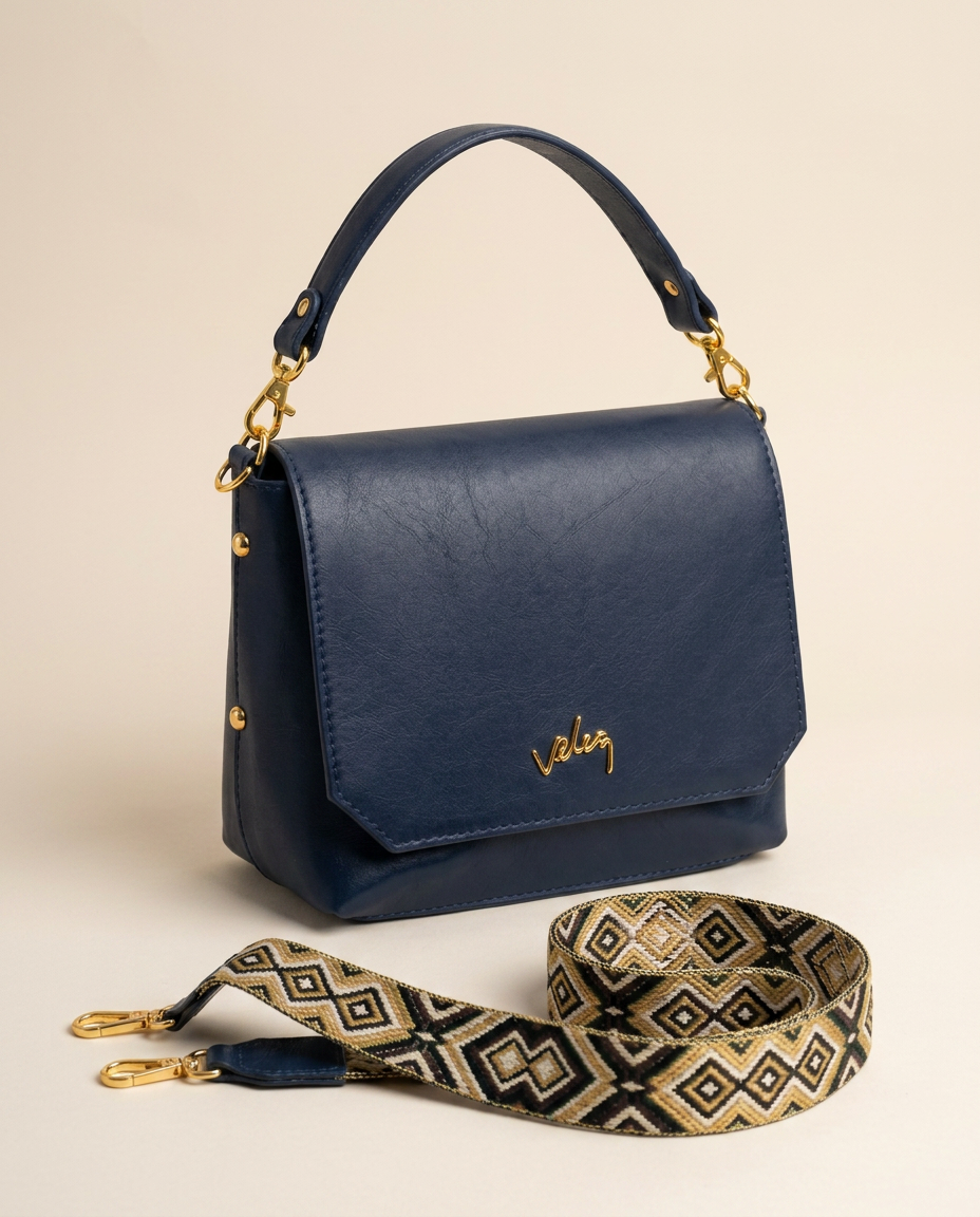 Bolso Carriel Velez de Cuero – Lanzamiento Exclusivo con 80% de Descuento