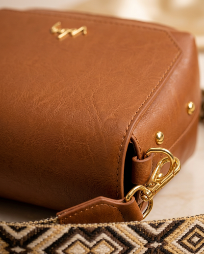 Bolso Carriel Velez de Cuero – Lanzamiento Exclusivo con 80% de Descuento